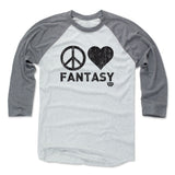 Mens Baseball T-Shirt Heather Gray / Ash