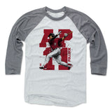 Mens Baseball T-Shirt Heather Gray / Ash