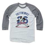 Mens Baseball T-Shirt Heather Gray / Ash