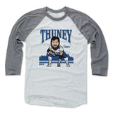Mens Baseball T-Shirt Heather Gray / Ash