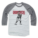 Mens Baseball T-Shirt Heather Gray / Ash