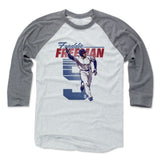 Mens Baseball T-Shirt Heather Gray / Ash