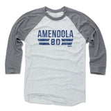 Mens Baseball T-Shirt Heather Gray / Ash