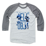 Mens Baseball T-Shirt Heather Gray / Ash