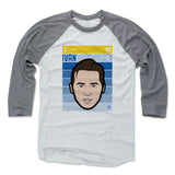 Mens Baseball T-Shirt Heather Gray / Ash