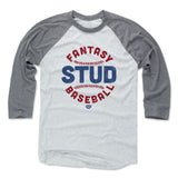 Mens Baseball T-Shirt Heather Gray / Ash
