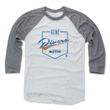 Mens Baseball T-Shirt Heather Gray / Ash