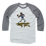 Mens Baseball T-Shirt Heather Gray / Ash