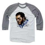Mens Baseball T-Shirt Heather Gray / Ash