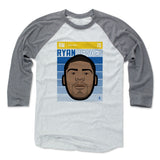 Mens Baseball T-Shirt Heather Gray / Ash