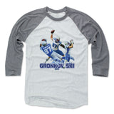 Mens Baseball T-Shirt Heather Gray / Ash