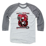 Mens Baseball T-Shirt Heather Gray / Ash