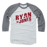 Mens Baseball T-Shirt Heather Gray / Ash