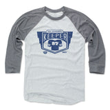 Mens Baseball T-Shirt Heather Gray / Ash