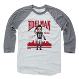 Mens Baseball T-Shirt Heather Gray / Ash