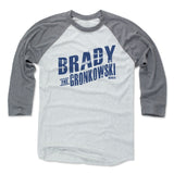 Mens Baseball T-Shirt Heather Gray / Ash