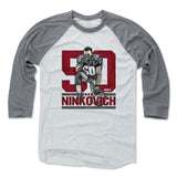 Mens Baseball T-Shirt Heather Gray / Ash