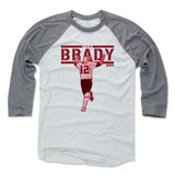 Mens Baseball T-Shirt Heather Gray / Ash
