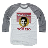 Mens Baseball T-Shirt Heather Gray / Ash
