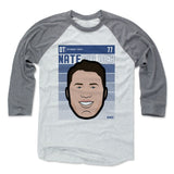 Mens Baseball T-Shirt Heather Gray / Ash