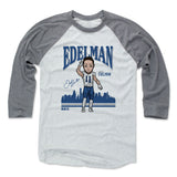 Mens Baseball T-Shirt Heather Gray / Ash