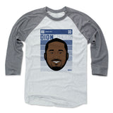 Mens Baseball T-Shirt Heather Gray / Ash