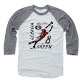 Mens Baseball T-Shirt Heather Gray / Ash