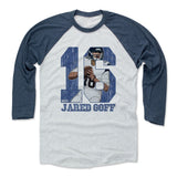 Mens Baseball T-Shirt Indigo / Ash