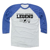 Mens Baseball T-Shirt Royal / Ash