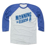 Mens Baseball T-Shirt Royal / Ash