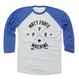 Mens Baseball T-Shirt Royal / Ash