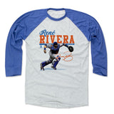 Mens Baseball T-Shirt Royal / Ash