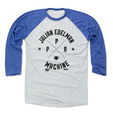 Mens Baseball T-Shirt Royal / Ash