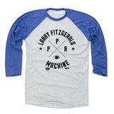 Mens Baseball T-Shirt Royal / Ash
