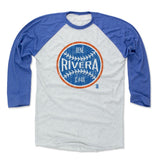 Mens Baseball T-Shirt Royal / Ash