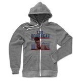 Mens Zip Hoodie Heather Gray