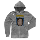 Mens Zip Hoodie Heather Gray