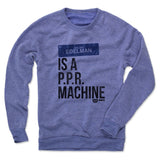 Mens Crew Sweatshirt Pacific Blue