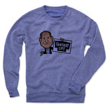 Mens Crew Sweatshirt Pacific Blue