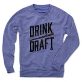 Mens Crew Sweatshirt Pacific Blue