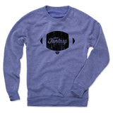 Mens Crew Sweatshirt Pacific Blue