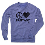 Mens Crew Sweatshirt Pacific Blue