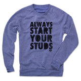 Mens Crew Sweatshirt Pacific Blue