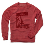 Mens Crew Sweatshirt Red