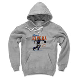 Mens Lace Hoodie Gray