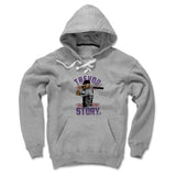 Mens Lace Hoodie Gray