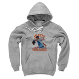 Mens Lace Hoodie Gray