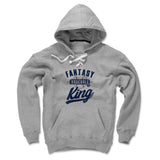 Mens Lace Hoodie Gray