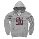 Mens Lace Hoodie Gray