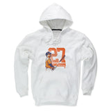 Mens Lace Hoodie White